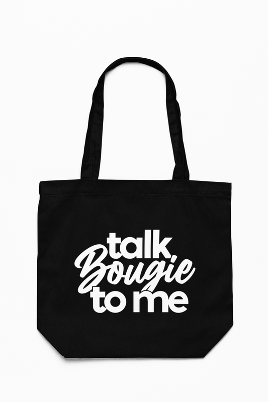 talk Bougie to me Tote Bag